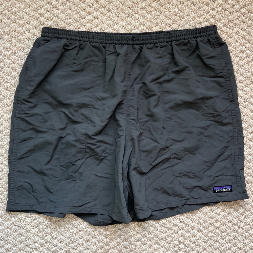 Patagonia Men's XL • Baggies Grey Swim Trunks Shorts